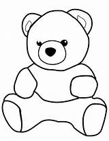 Ourson Teddy Coloriage Ours Dessins Vu sketch template