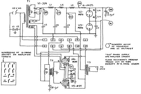 theremin circuit diagram