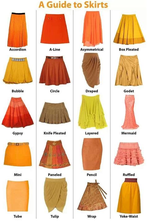 skirt guide alldaychic