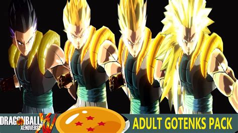 Adult Gotenks Pack Dragon Ball Heroes Xenoverse Mods