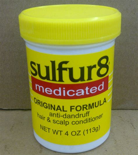 sulfur original formula anti dandruff hair products