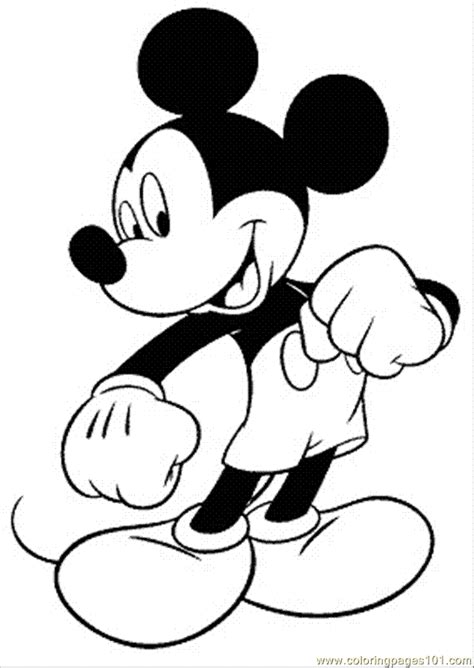 mickey mouse printable coloring pages coloring home