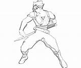 Capcom sketch template