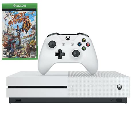 microsoft xbox   tb white console sunset overdrive video game bundle sold  altatac