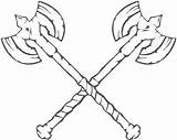 Crossed Axes Battle Viking Vector Axe Drawing Illustrations Drawn Hand Tattoo Creativemarket Drawings Clip Reference sketch template