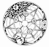 Circle Magic Magical Drawing Symbols Deviantart Spell Fantasy Drawings Elements Circles Getdrawings Choose Board sketch template