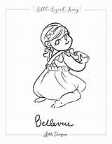 Bellevue sketch template