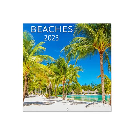 dónde comprar calendario de pared beaches 2023