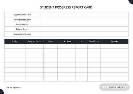 preschool report card templates illustrator numbers publisher