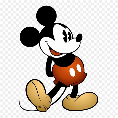 classic mickey mouse clipart mickey mouse vintage png