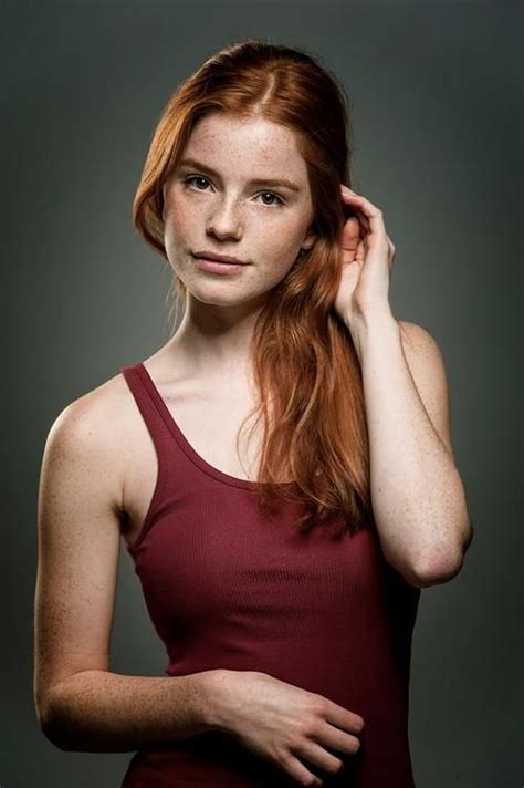 luca hollestelle beautiful redhead redheads freckles