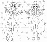 Sailor Precure Cure Polar sketch template