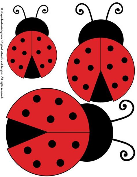 ladybird outline printable google search ladybug crafts applique