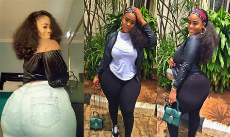 delta state big girl phat chyna flaunts her big endowment on