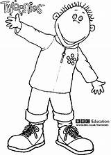 Tweenies Pages Coloring Milo Animated Bbc sketch template