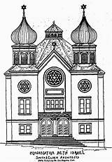 Synagogue Drawing Drawings Paintingvalley sketch template