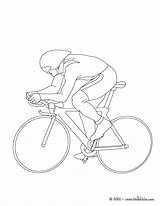 Coloring Cycling Pages Sport Printable Sports Hellokids Track sketch template