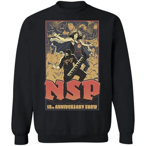 Ninja Sex Nsp Party 10th Anniversary Shirt Q Finder