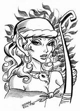 Coloring Pages Elfquest Nightfall Book Drawings Choose Board sketch template