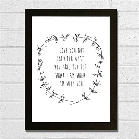 I Love You Poem Print By Russet And Gray