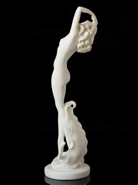 Marble Nude Girl Figurine Naked Women Statue Russian Art Etsy