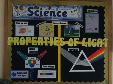 science properties  light interactive display  interactive