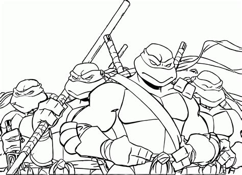 ninja turtles coloring pages  printable coloring home