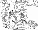 Uncino Capitan Pirati Trickfilmfiguren Comic Jake Personaggio Animato Cartone Malvorlage sketch template