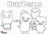 Uglydolls Pages Moxy Coloringsheet Uglydoll Minnie Wordgirl Chipettes Pinky Bubakids sketch template