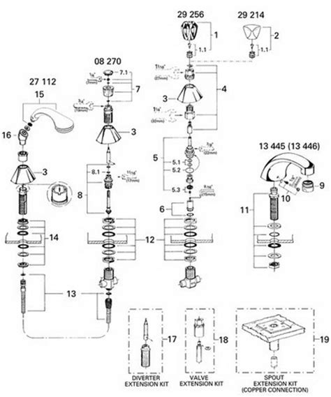 grohe bathroom faucet parts diagram reviewmotorsco