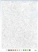 Coloriage Zahlen Malen Erwachsene Disney Mystere Tiere Op Números Mandalas Sur Kleuren épinglé Créatifs Difficile Ausmalbilder Magique Piktogramm Mosaics Skizzen sketch template
