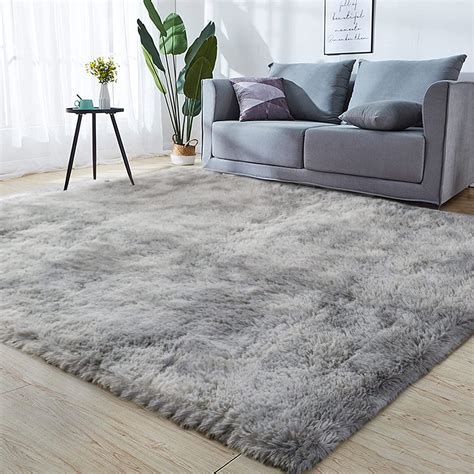 novashion ft  ft shaggy area rugs  bedroom living room fluffy rug plush decorative rug