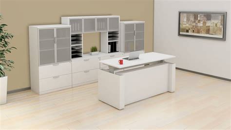 white executive height adjustable desk  sale buy