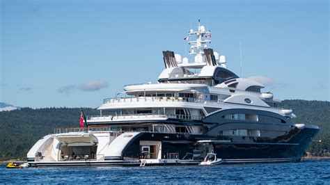 luxury mega yacht serene photo  viktor davare vancouver island photography yacht