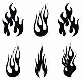 Stencils Flammen Vorlagen Fuego Airbrush Feuer Davidson Schablonen Schablone Lesezeichen Flamme Llamas Flamas Stenciling sketch template