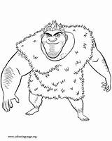 Croods Stampare Coloriage Grug Chasseur Colorir Os Troll Boorp Imprimer Dessin Intero Trolls Ohbq Alola Scritte Puliti sketch template