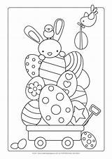 Easter Colourin sketch template