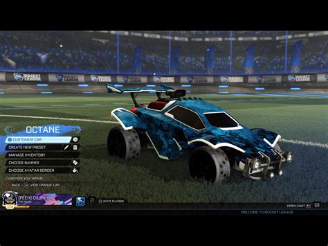 luckiest day  rocket league tw octane  trade   black inverted gripstride hx