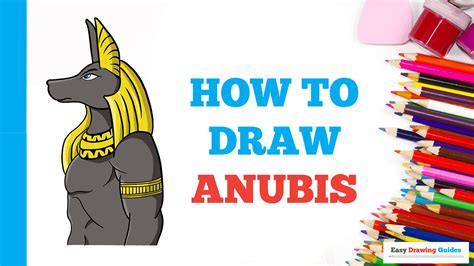 How To Draw Anubis Really Easy Drawing Tutorial