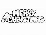 Merry Christmas Coloring Pages Drawings Color Happy Sheets Printable Print Words Cute Colouring Signs Clipart Printables Clip Gif Sign Kids sketch template