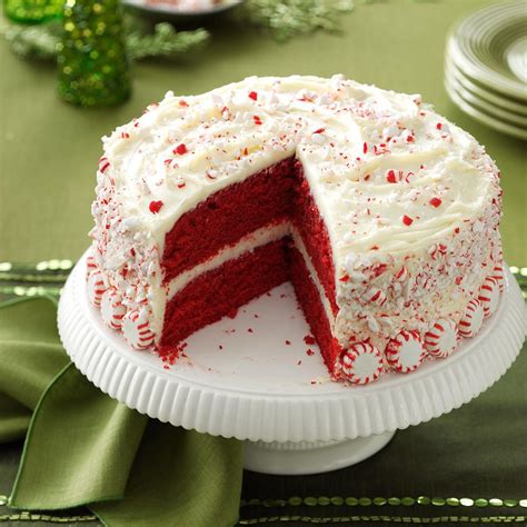 Peppermint Red Velvet Cake Recipe Taste Of Home