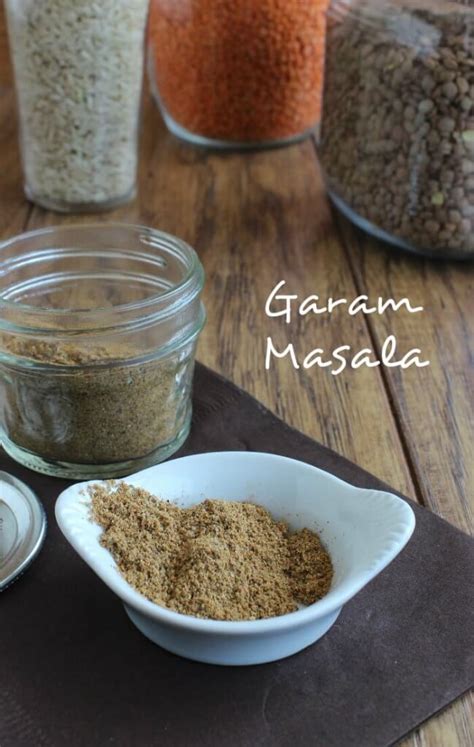 homemade garam masala seasoning recipe vegan in the freezer