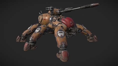 Destiny Fallen Walker Fan Art 3d Model By Cgfixer