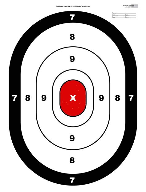 Free Printable Shooting Targets Printable Targets For Air Rifles C
