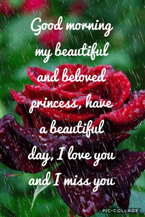 Good Morning My Beautiful And Beloved Princess Have A Beautiful Day I