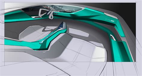 interior sketches  behance car interior sketch interior interior sketch