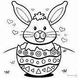 Lapin Paques Easter Google Coloring Pages Coloriage Imprimer Bunny sketch template