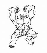 Hulk Mewarnai Kidsuki sketch template