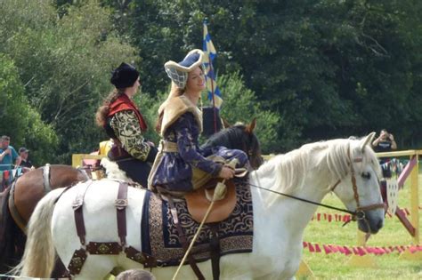medieval jousting tournament  festival luxurious nomad