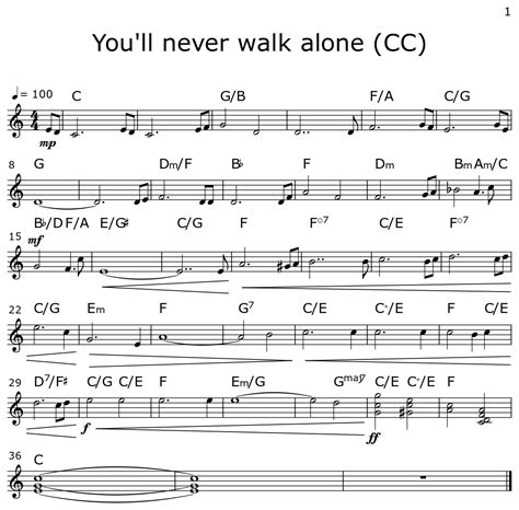 youll  walk  cc sheet   reed organ